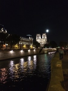 seine at night
